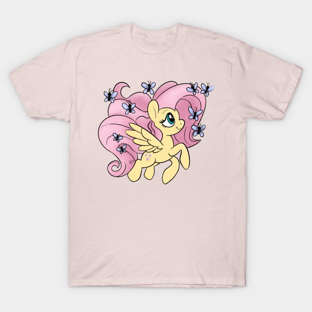 Fluttershy T-Shirt by AmyNewBlue